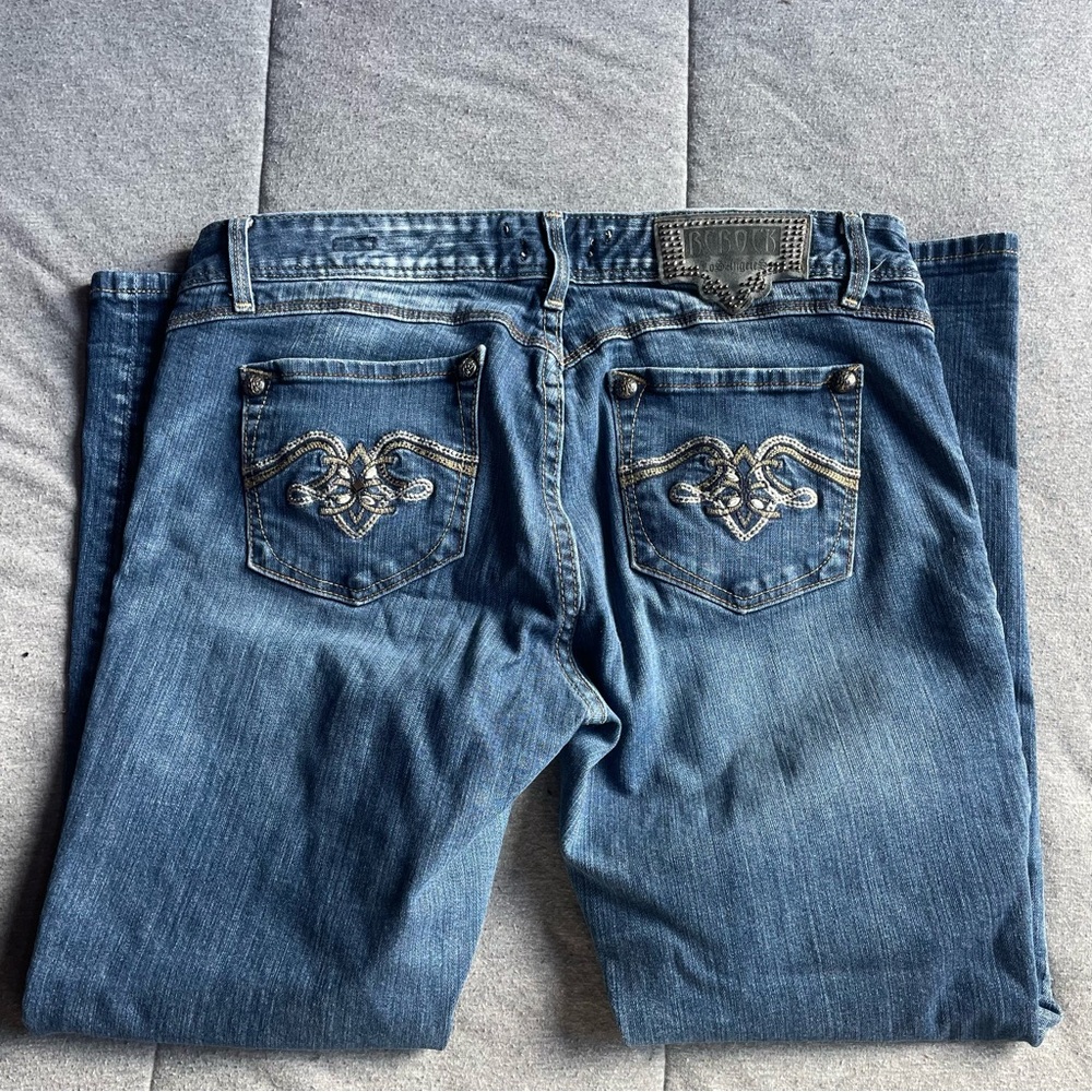 Y2K Rerock For Express Size 8‎ Jeans - Picture 5 of 6